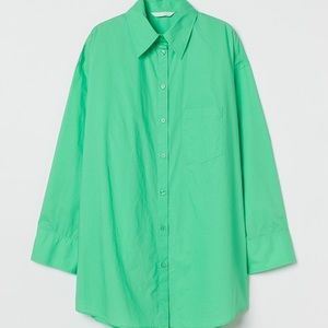 H&M Oversized Cotton Shirt